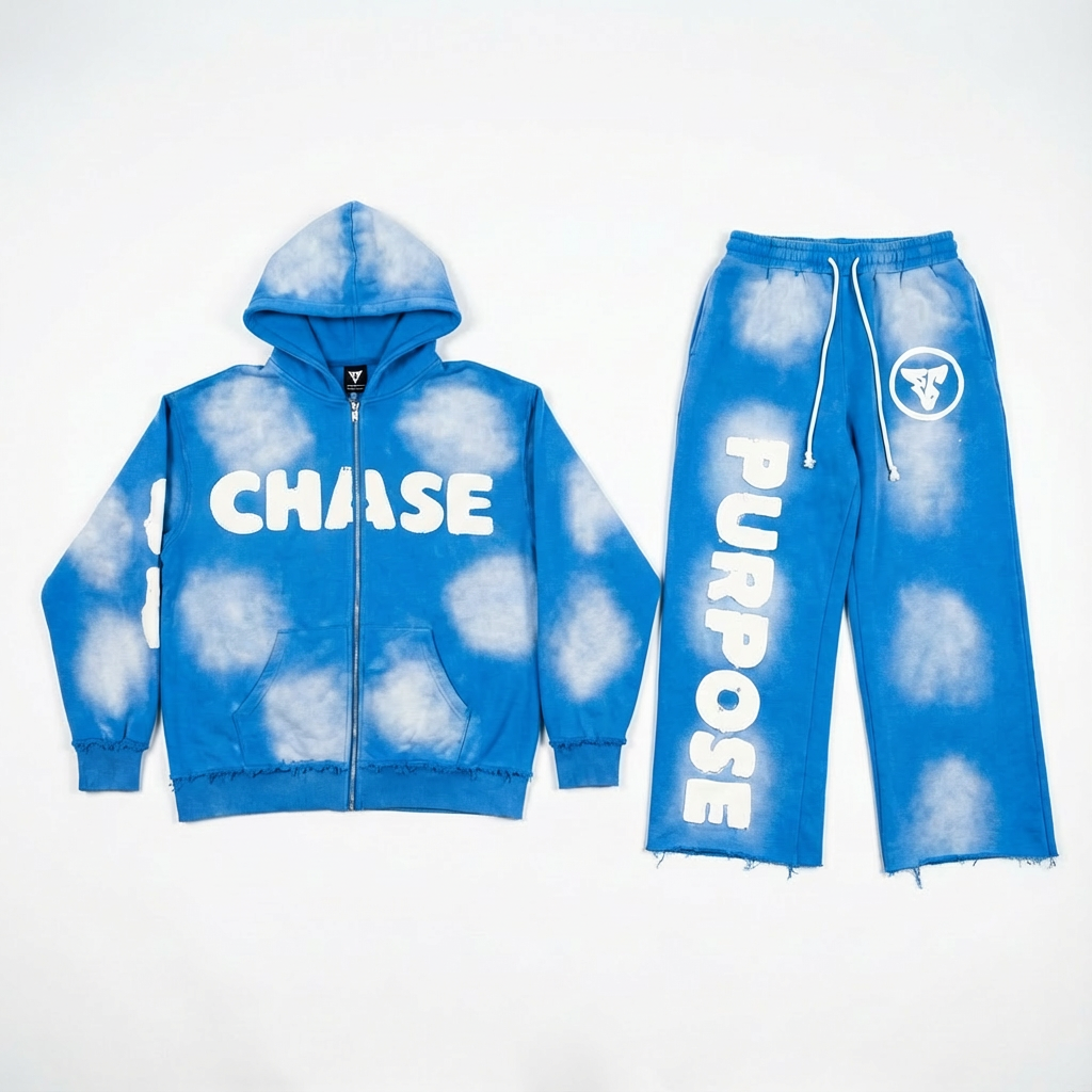 Men's Oversized Hoodie - Chase your purpose