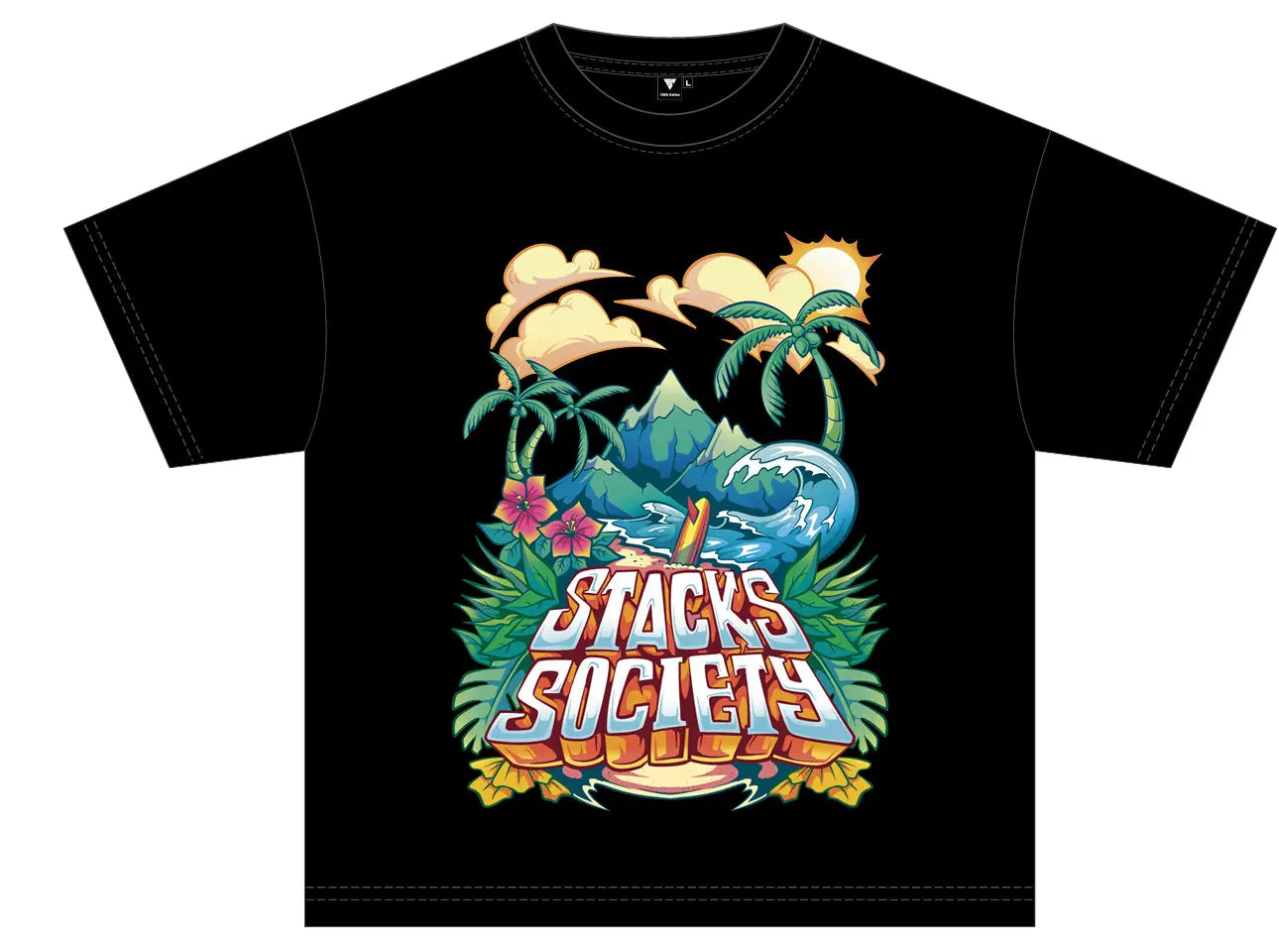 Black Splash T-Shirt - My Store